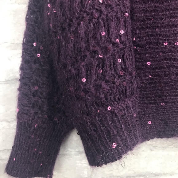 Express | Mohair Open Front Cardigan Dolman Sleeve - Picture 5 of 8